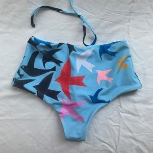 Mara Hoffman high wasted bikini bottom